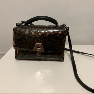 Leopard print bag